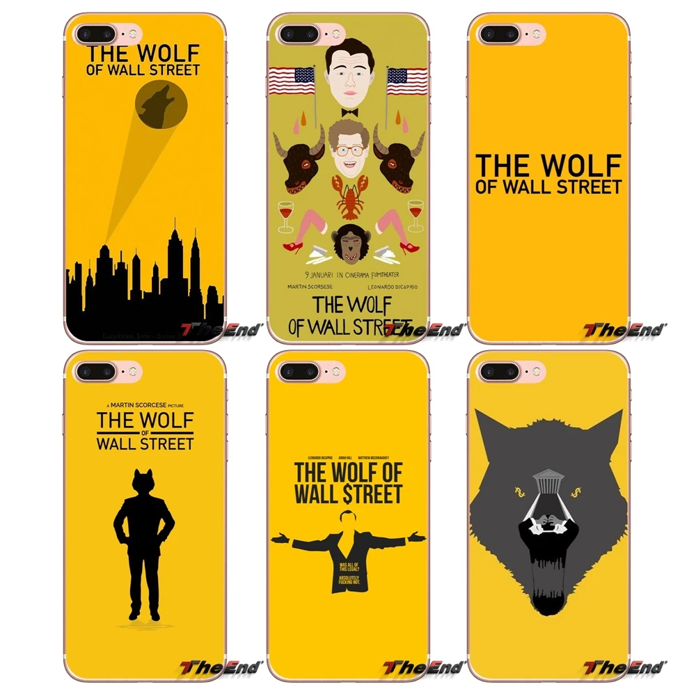 Для Samsung Galaxy S2 S3 S4 S5 MINI S6 S7 edge S8 S9 Plus Note 2 3 4 5 8 Coque Fundas film The Wolf Of Wall Street силиконовый