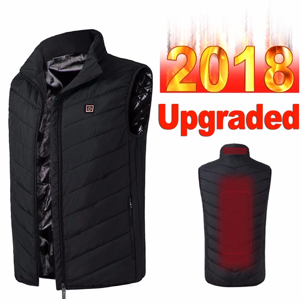 2019 Hot Winter Coat Men's Lightweight Insulated Heated
