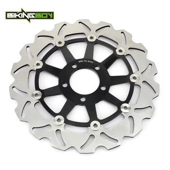 

BIKINGBOY Front Brake Disc Rotor Disk ZR 250 Balius 91-95 ZR250 Balius II 97-05 ZZR ZZ-R 250 ZL B2 Eliminator 95-99 W 650 99-04