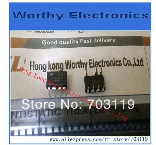 

10pcs/lot LNK364PN LNK364P LNK364 DIP-7