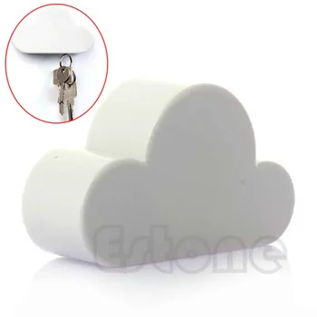 

New Hot Novelty White Color Cloud Shaped Magnetic Magnets Key Holder Gift