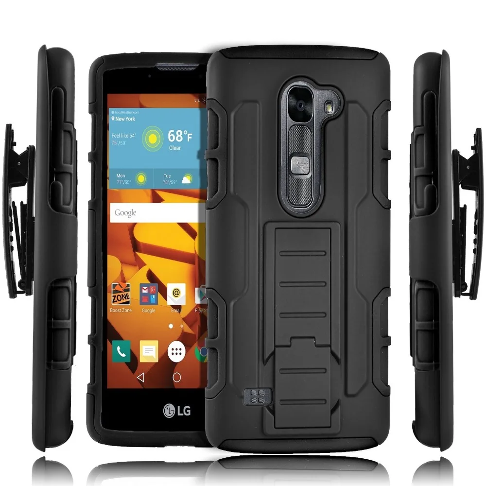 K7 Robot Heavy Duty Prueba de Golpes Futuro Armor Kickstand Funda Clip de Cinturón caja del