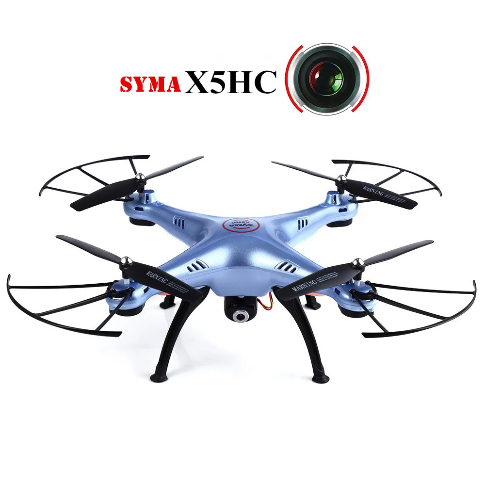 

SYMA X5HC-CH 2.4GHz-Axis RC Quadcopter With 2MP HD camera AUTO Hovering Headless Mode RC Drone SYMA X5SC Updated version