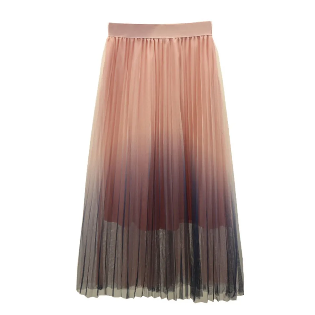 Женская многослойная сетчатая Юбка Faldas Mujer Moda летняя юбка Феи из тюля 40 *|Юбки| |