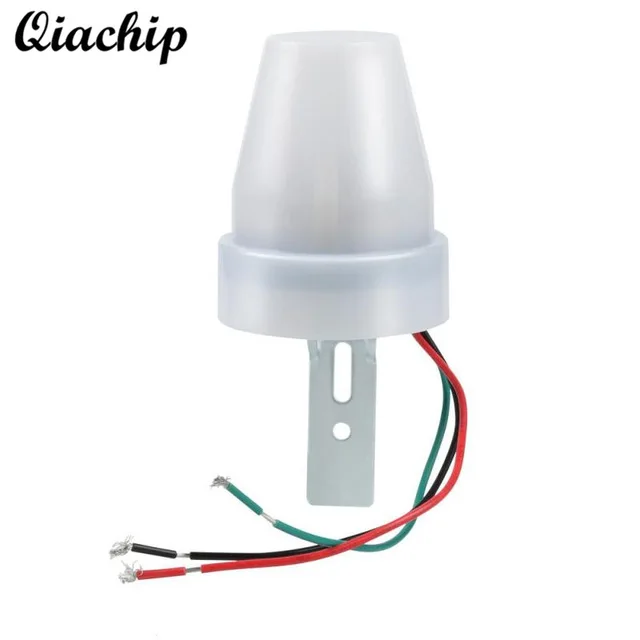 

QIACHIP AC 220V-240V Outdoor Waterproof IP44 Photoelectric Sensor Switch Light Control Sensor Automatic Switch Home For Lamp LED