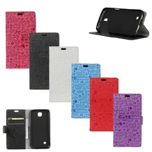For LG K3 4G LS450 4.5inch Case Cartoon Graffiti Leather Wallet Protective Cover For LG K3 K100 LS450 4G Phone Bag Case
