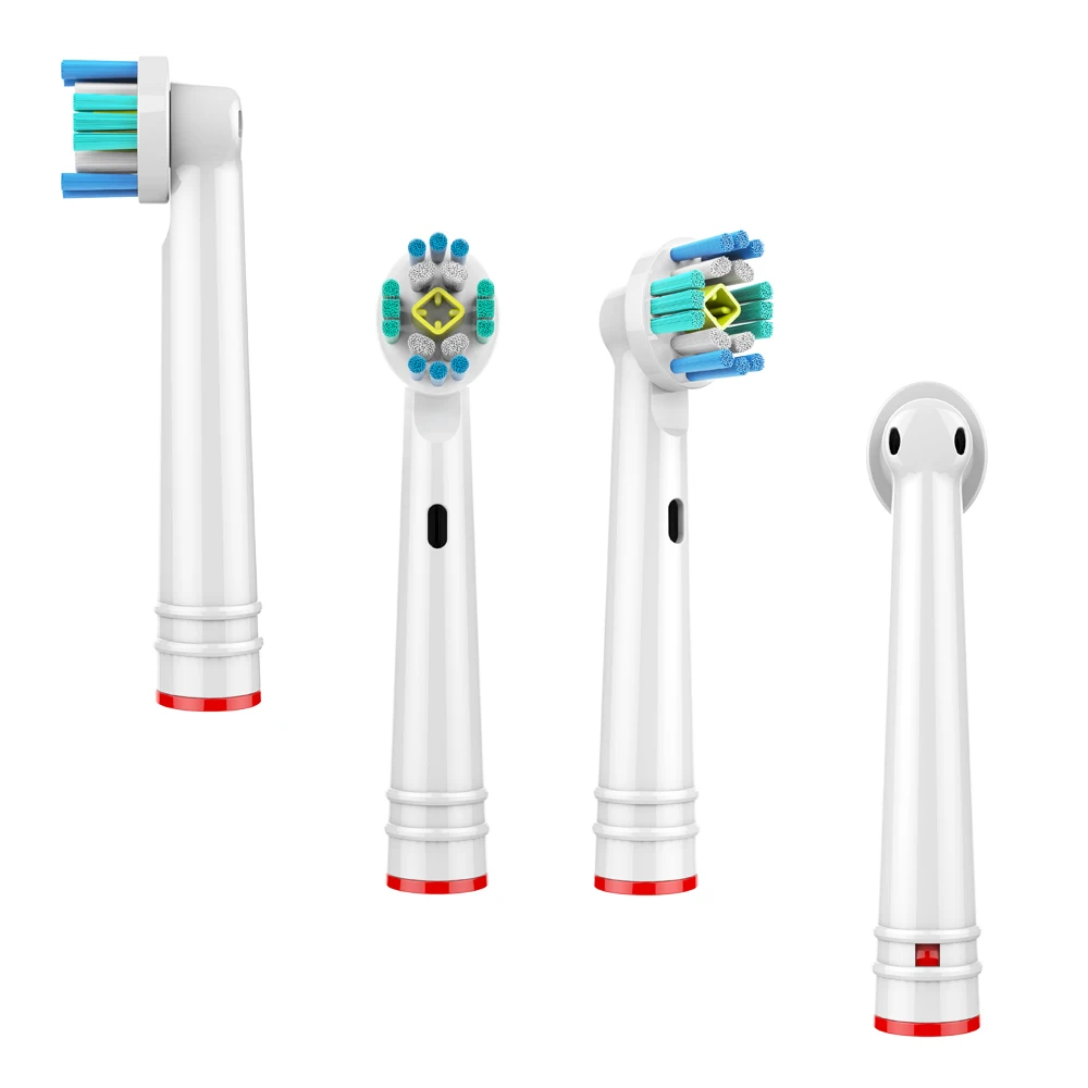 12 шт. белые насадки для зубной щетки 3D PRO Oral B Braun совместимые с щеткой B|Насадки