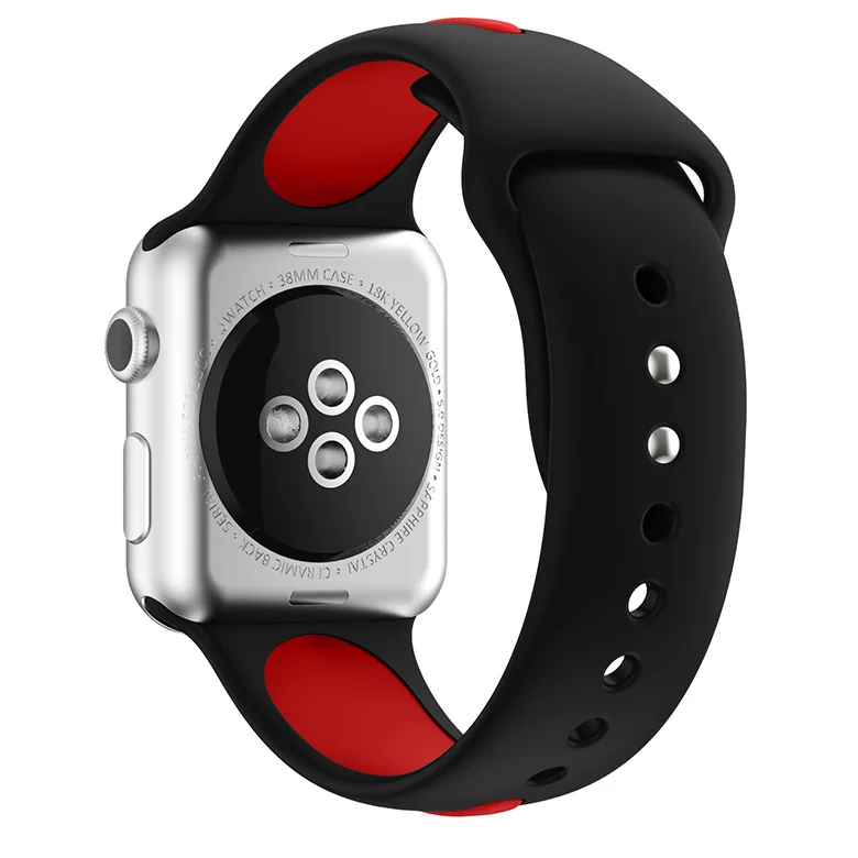 Спортивный ремешок для apple watch pulseira apple watch 4, 3, 5, ремешок 44 мм, 40 мм, iwatch band 42 мм, 38 мм, браслет correa, ремешок для часов