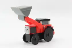 Jack строительство экипажа работы деревянный игрушечный поезд локомотив подходит для Brio железнодорожные пути игрушки хобби детей 019