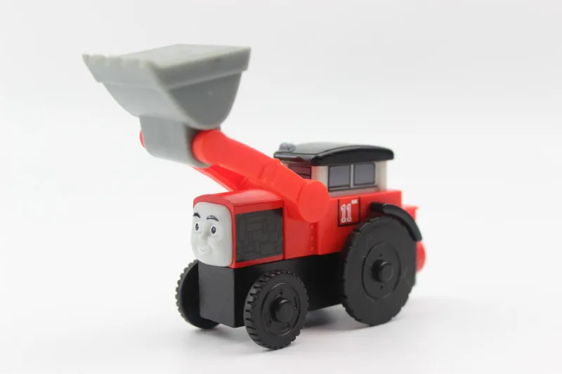 

Jack Construction Crew Work Wooden Toy Train Locomotive fit for Brio Railway Track Toy Hobbies for Children 019