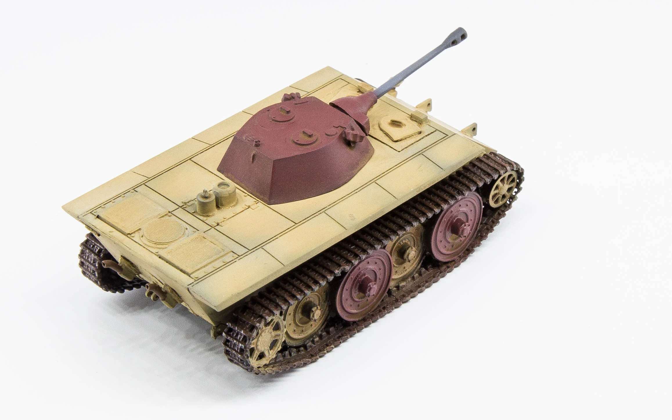 1/72 немецкий E10 Leopard сборная Готовая модель 5M Hobby