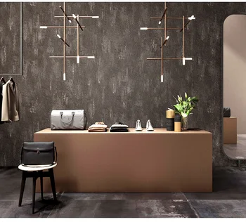 

Retro Nostalgia Cement Solid Wallpaper Waterproof Wall Background for Living Room PVC Wall Paper 3d Roll Wallcoverings 10MX53CM