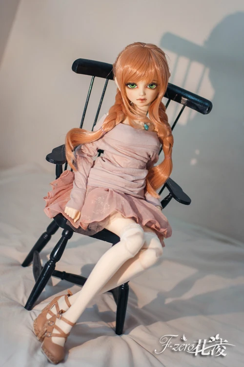 1/3 1/4BJD/DD кукольный парик двойной хвост оплетка MDD/MSD/Гигантский ребенок