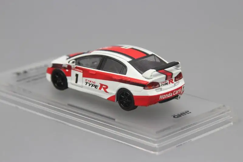 В № 1: 64 Honda Civic Mk8 Тип R FD2 2008 сплава Модель автомобиля Diecast металлические игрушки подарок на день рождения для мальчиков другие