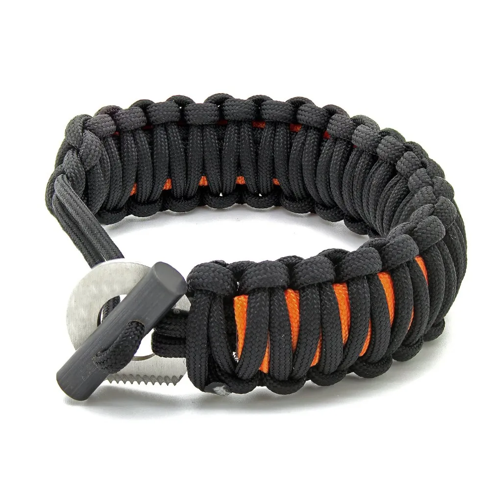 The Friendly Swede Adjustable Premium Paracord Bracelet with fishing Wilderness survival tool The Friendly Swede Adjustable Premium Paracord Bracelet with fishing Wilderness survival tool