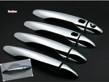 

FUNDUOO For Kia Cerato Kia K3 2012 - 2017 New Chrome Door Handle Cover Trim Smart Entry Buttons