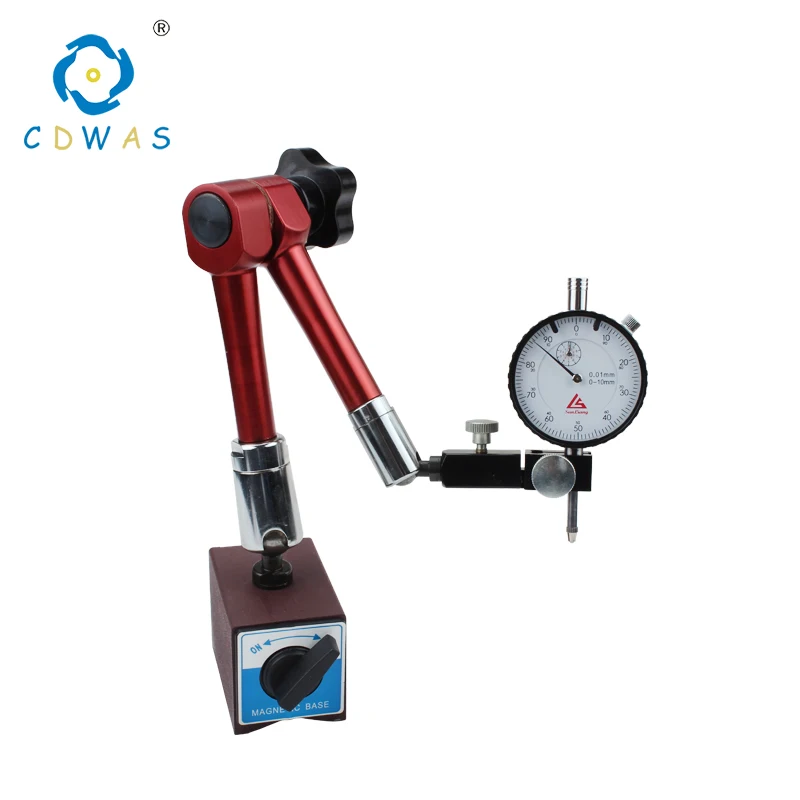 Dial Test Indicator Gauge Universal Magnetic Base Holder Stand Table Scale Precision Indicators Cen