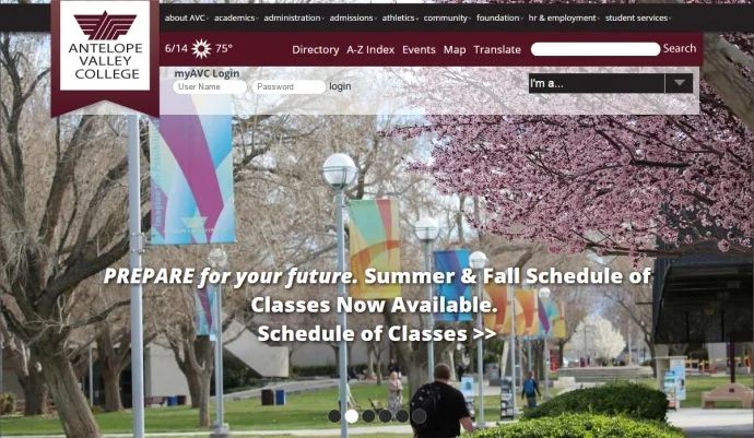 美国社区大学 Antelope Valley College 教育邮箱申请