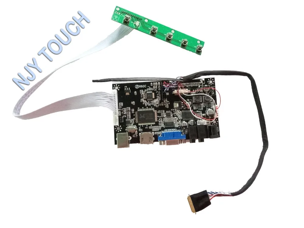 

Hot Selling VGA HDMI LVDS LCD Controller Board for LP173WF4-SPD1 eDP 30 Pins 2 Lanes Screen kit