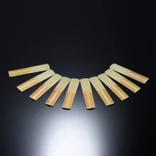 10 шт./кор. Саксофон Reeds Eb Alto саксофон Bamboo Reeds прочность 2,0/2,5/3,0