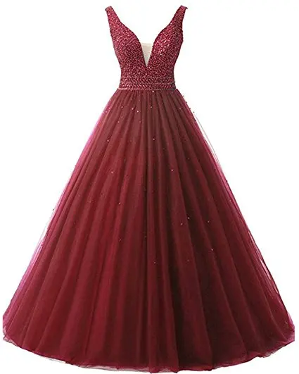 Sexy V-Neck Quinceanera Dresses 15 Years Sexy Off-Shoulder Crystal Beading Formal Ball Gown Plus Size quinceanera dresses
