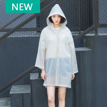 

Travel Transparent Adult Hiking Raincoat Men Women Jackets Long Adult Women Raincoats windbreaker Impermeable Rain Coat 6R159