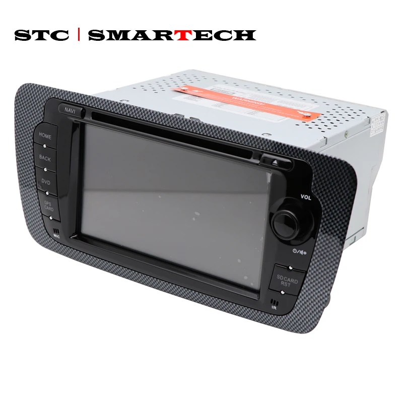 Perfect SMARTECH 2 Din Car Radio GPS Android 8.0 Octa Core 4GB RAM 32GB ROM Car DVD Player for Seat Ibiza 2009 2010 2011 2012 2013 5
