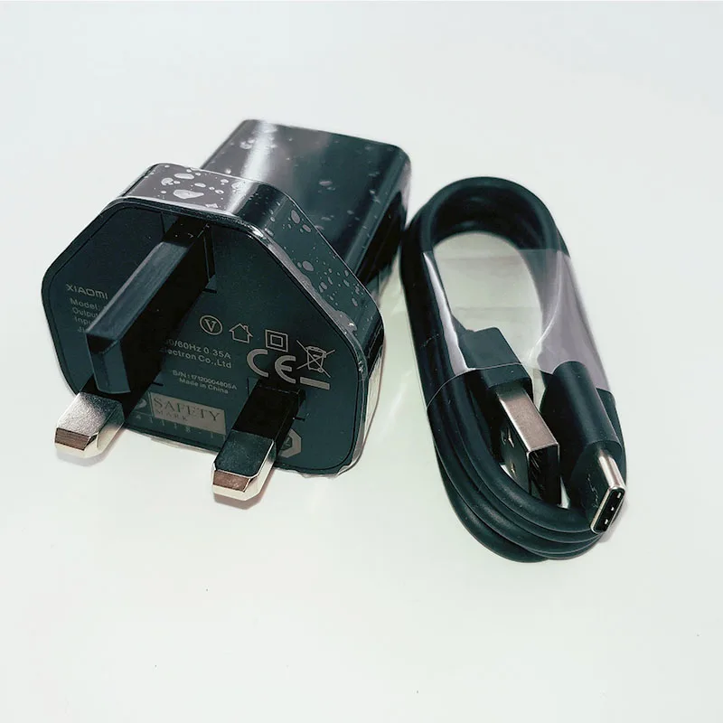 XIAO mi USB адаптер 5 в 2A UK Plug настенное зарядное устройство mi cro usb type C кабель для mi 9 9t 8 6 cc9 a1 a2 mi X Red mi note 8 7 k20 pro 5 4 4x
