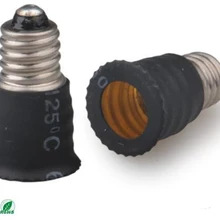 E10 к E12 светильник адаптер E10 к E12 Лампа-канделябр держатель конвертер, установите E12 стандарт США Свеча лампа в E10 разъем