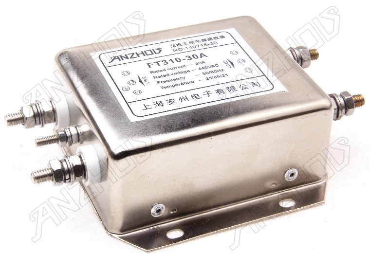 

FT310-30A three-phase EMI power filters Connector 30A