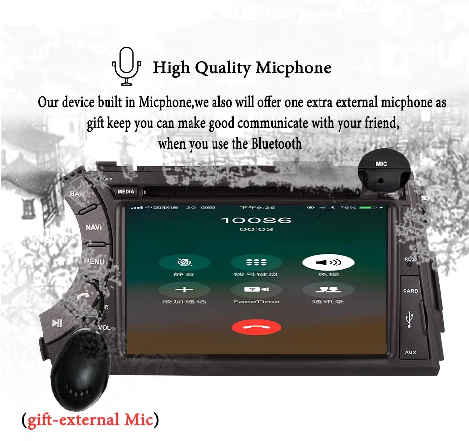 Excellent RAM 4GB Android 9.0 CAR dvd player radio For Ssang yong Ssangyong Actyon Kyron 2005-2013 with GPS Navi multimedia 4G WIFI Stereo 5