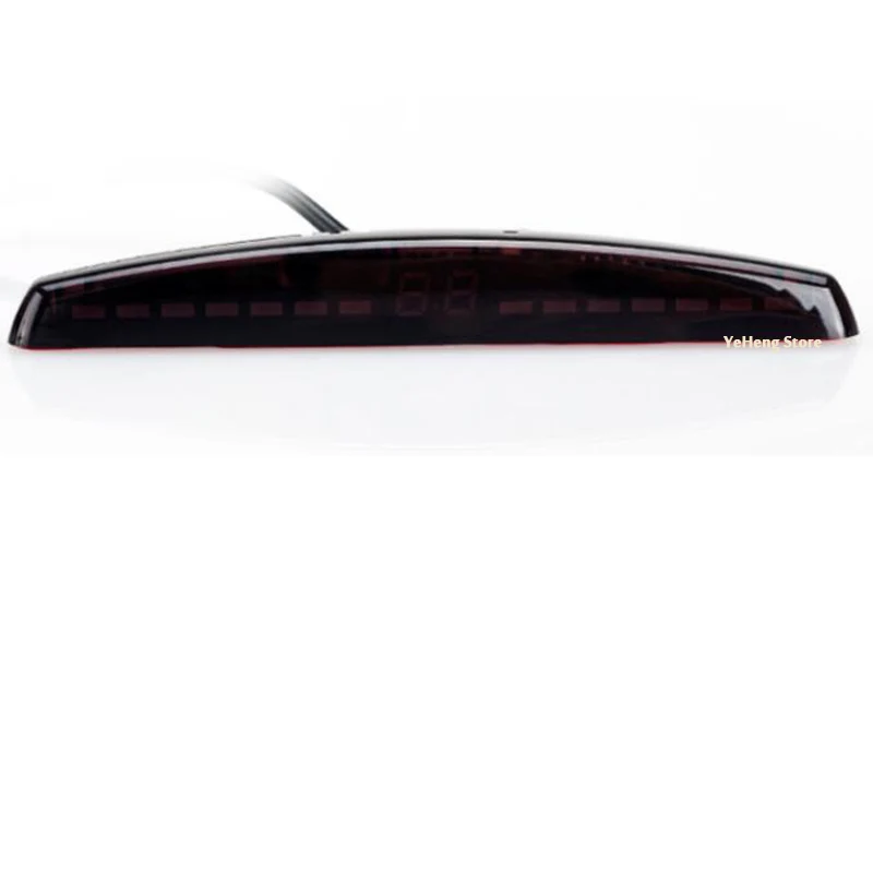 YYZSDYJQ sensores de aparcamiento coche 8 sensores 22mm detector de radar de respaldo 4 frontal 4 trasero sistema de asistencia para automóviles
