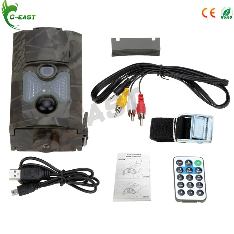 Day & Night vision 12MP 1080P HD Scouting Digital Camera Hunting Trail