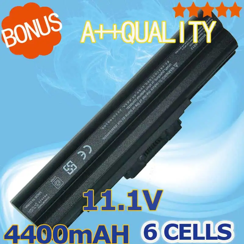 

New Battery For Sony VAIO VPC-CW18FJ/P VPC-CW19FJ/W VPC-CW1AFJ VPC-CW1AHJ VPC-M125AGP VPC-S115FG VPCCW1EFX/W VGN-FW130NW