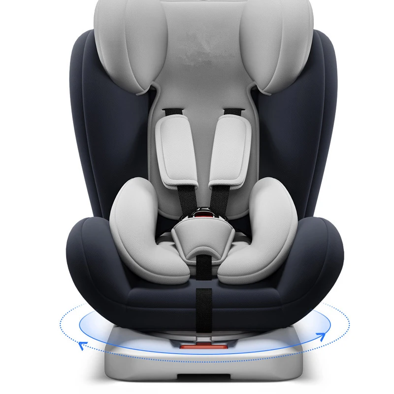 360 градусов вращения ISOFIX жесткий интерфейс безопасности ребенка автокресло 0-12 лет ребенка портативный бустер сиденье автомобиля аксессуары