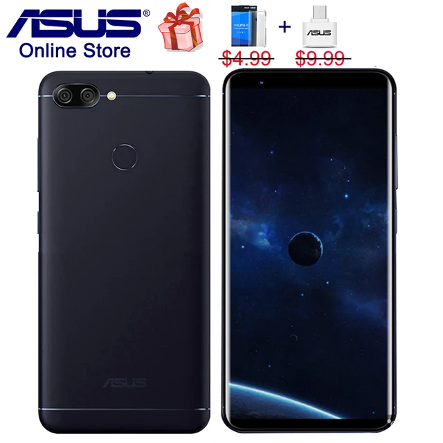 Asus ZenFone Max плюс M1 4G LTE мобильных телефонов 4 GB 64 GB Peg asus 4S ZB570TL, ZenUI 4,0, 5,7 дюйма HD 18:9 полный Экран смартфонов