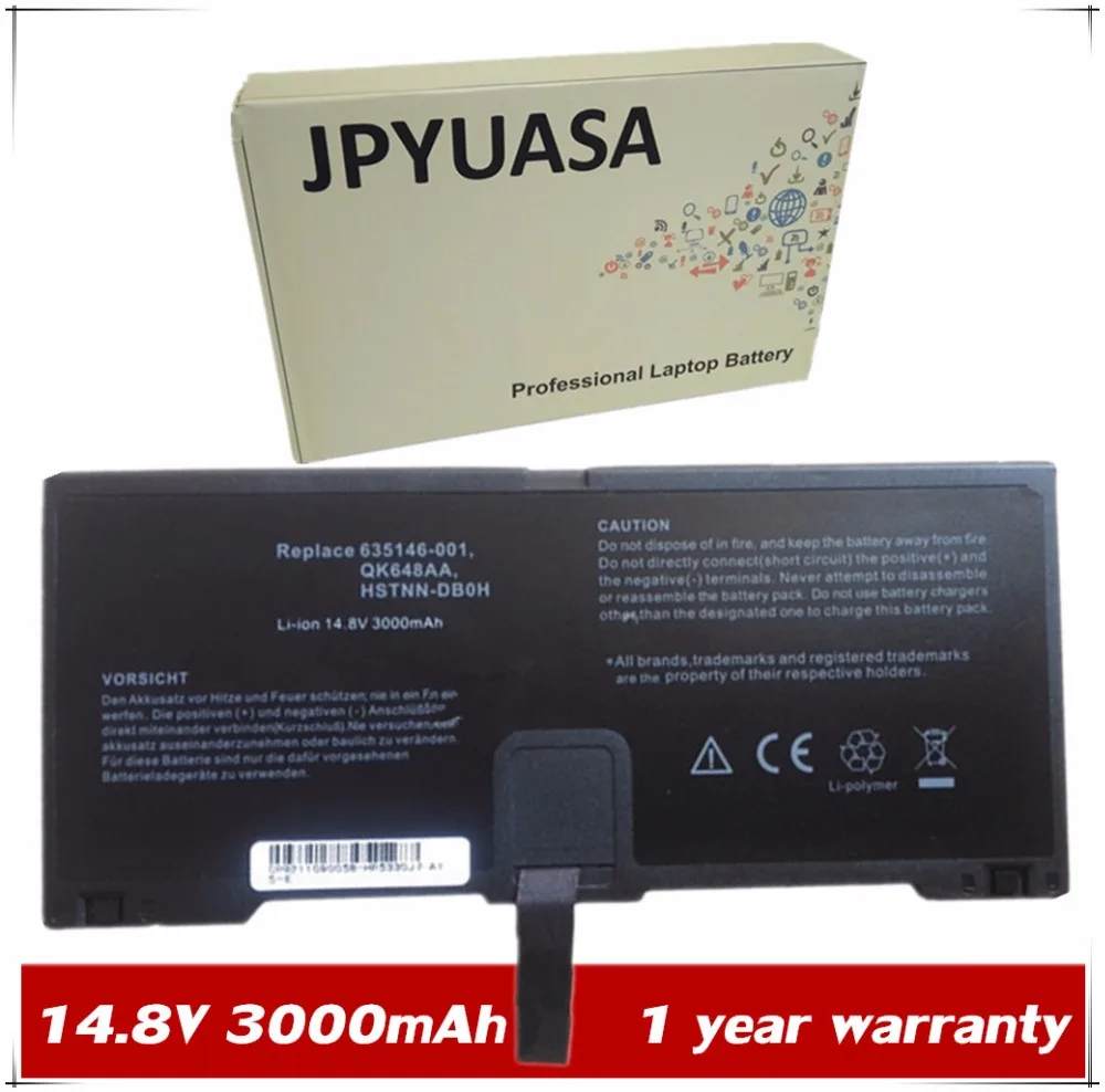 

JPYUASA 14.8V 3000mAh FN04 QK648AA HSTNN-DB0H 635146-001 Laptop Battery For HP ProBook 5330M FN04 QK648AA HSTNN-DB0H 635146-001