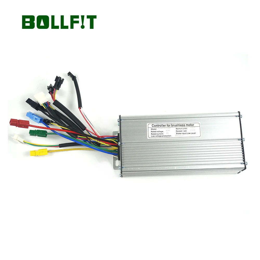 

BOLLFIT 48V 35A eBike Controller KT Controller kunteng750W 1000W Motor 12 Mosfets Electric Bicycle Accessories