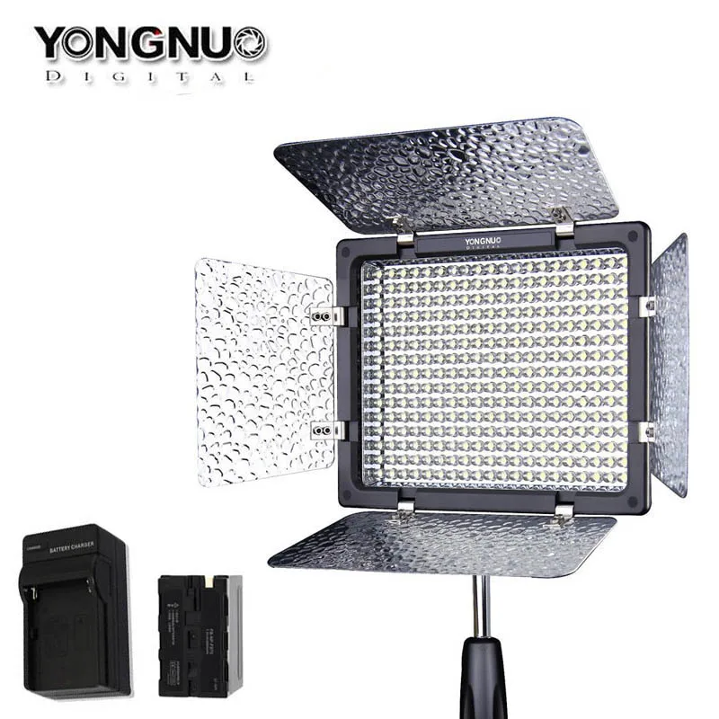 Светодиодный светильник для видеокамеры YONGNUO YN300III 3200K-5500K аккумулятор + зарядное
