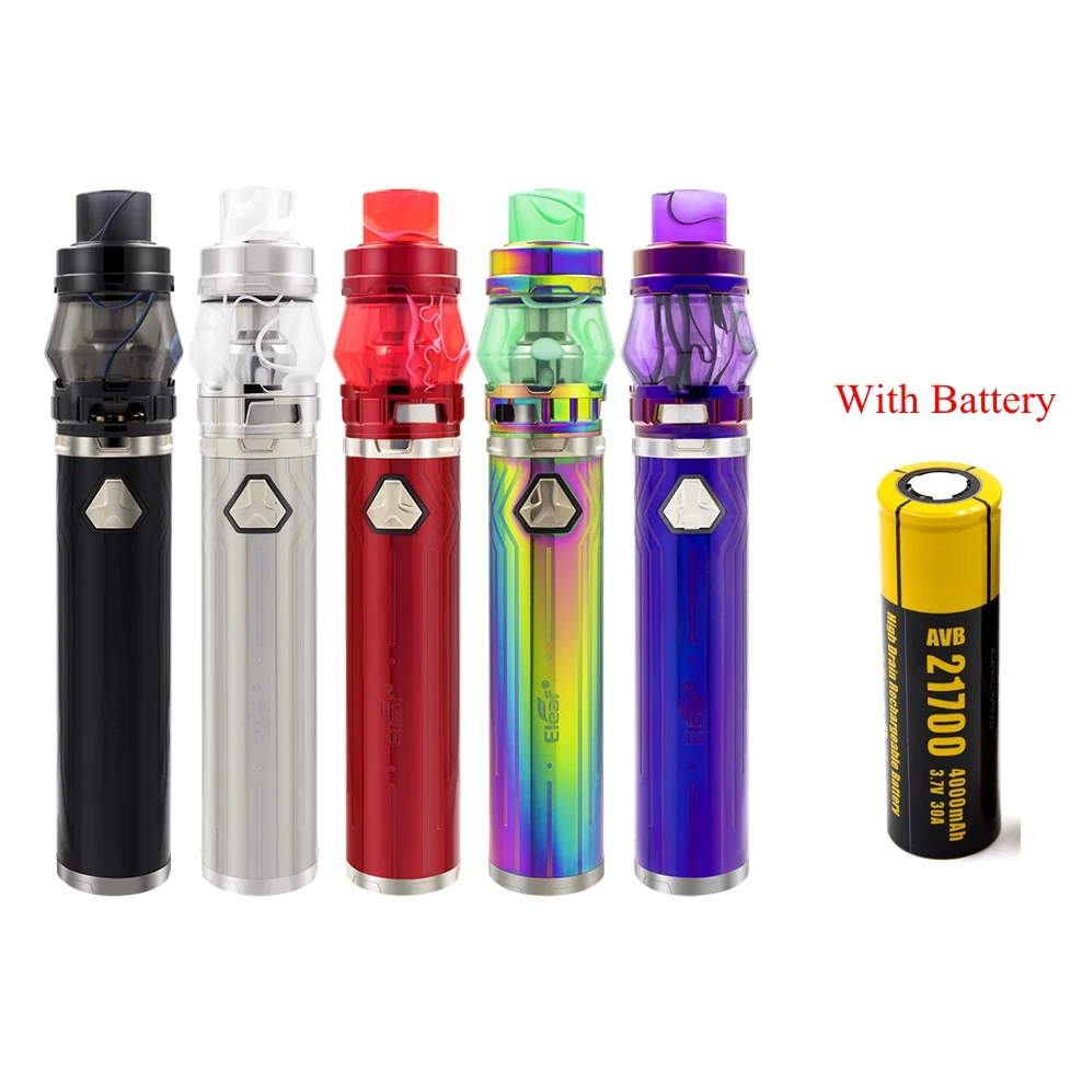 

Eleaf iJust 21700 Kit 80W Vape mod with ELLO Duro Atomizer 5.5ml with 21700 battery HW-N2 HW-M2 coil Head Electronic cigarette