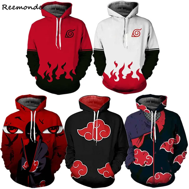 

Anime Naruto Sasuke Hoodie Cosplay Costumes Jacket Sweater Casual Coat Clothes Autumn Fashion Women Adult Men Boys Sweatshirts