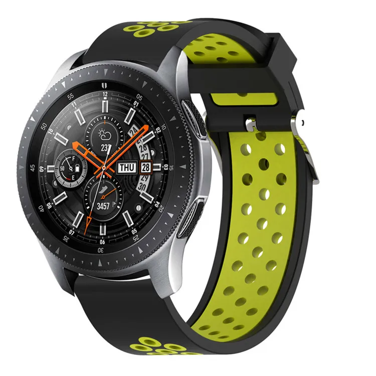 Ремешок для Samsung Gear S3 S2 sport Frontier Classic galaxy Watch active 42 мм 46 huami amazfit bip 22 20 huawei GT 2 50