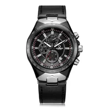Mode De Luxe marque montres hommes sports table lumineux multifonction racing mens quartz montre-bracelet étanche 100 m CASIMA #8880