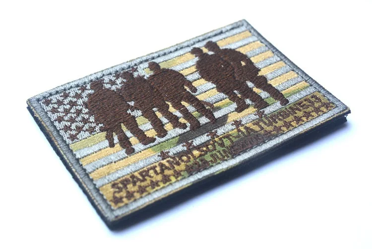 Вышитая нашивка SPARTAN 01 TRIBUTE SEAL TEAM SDVT-1A