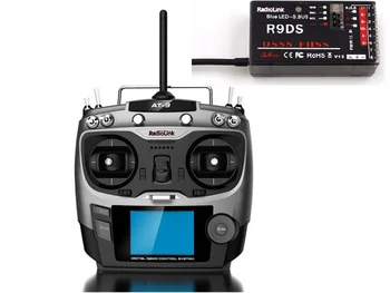 

Radiolink 2.4G AT9 R9DS Remote Control System 9CH TX & 9CH RX Mode 2 for RC Helicopter Multirotor