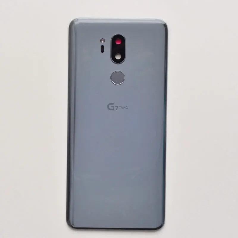 Задний стеклянный корпус ZUCZUG для LG G7 ThinQ + чехол с аккумулятором отпечатком пальца