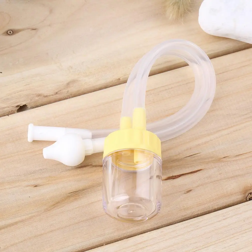 New Born Baby Safety Nose Cleaner Vacuum Suction Nasal Aspirator Snot Nose Cleaner Baby Care Newborn Healthy Care Convenient