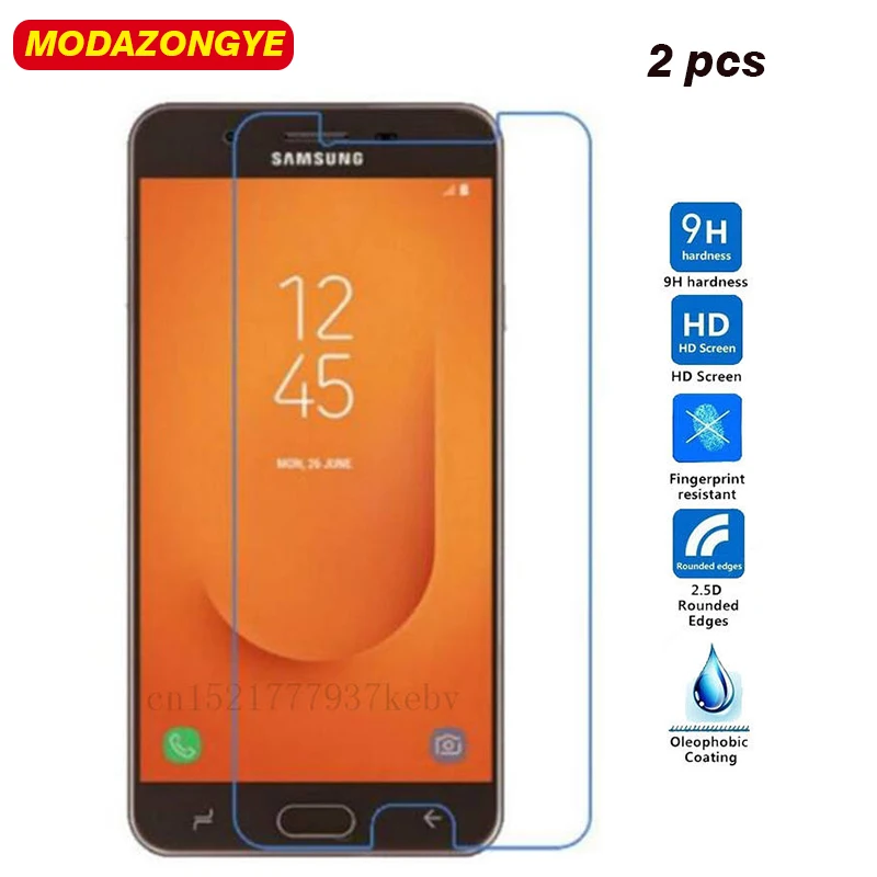 2 шт для Samsung Galaxy J7 Prime закаленное стекло 2018 Prime2 G611F G611 SM-G611F защита экрана |