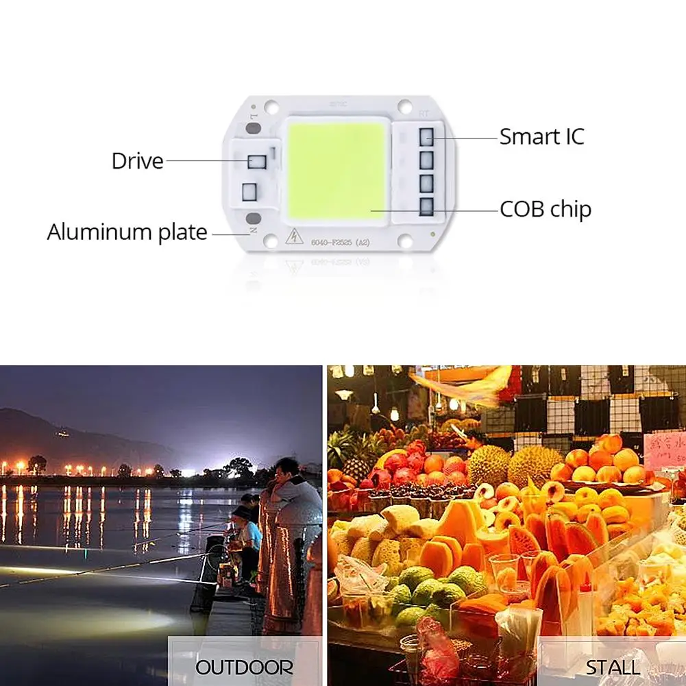 Kaigelin экологический светодиодный светильник от комаров, чип COB, открытый, без запаха, противомоскитные лампы, ловушка для комаров, 20 Вт, 30 Вт, 50 Вт