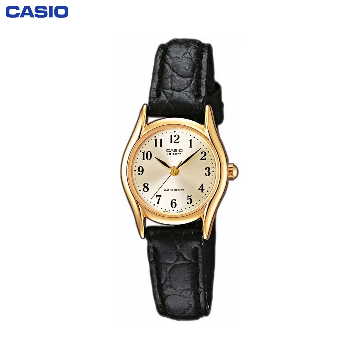 Наручные часы Casio LTP 1154PQ 7B2 женские кварцевые на кожаном ремешке|Женские часы| |